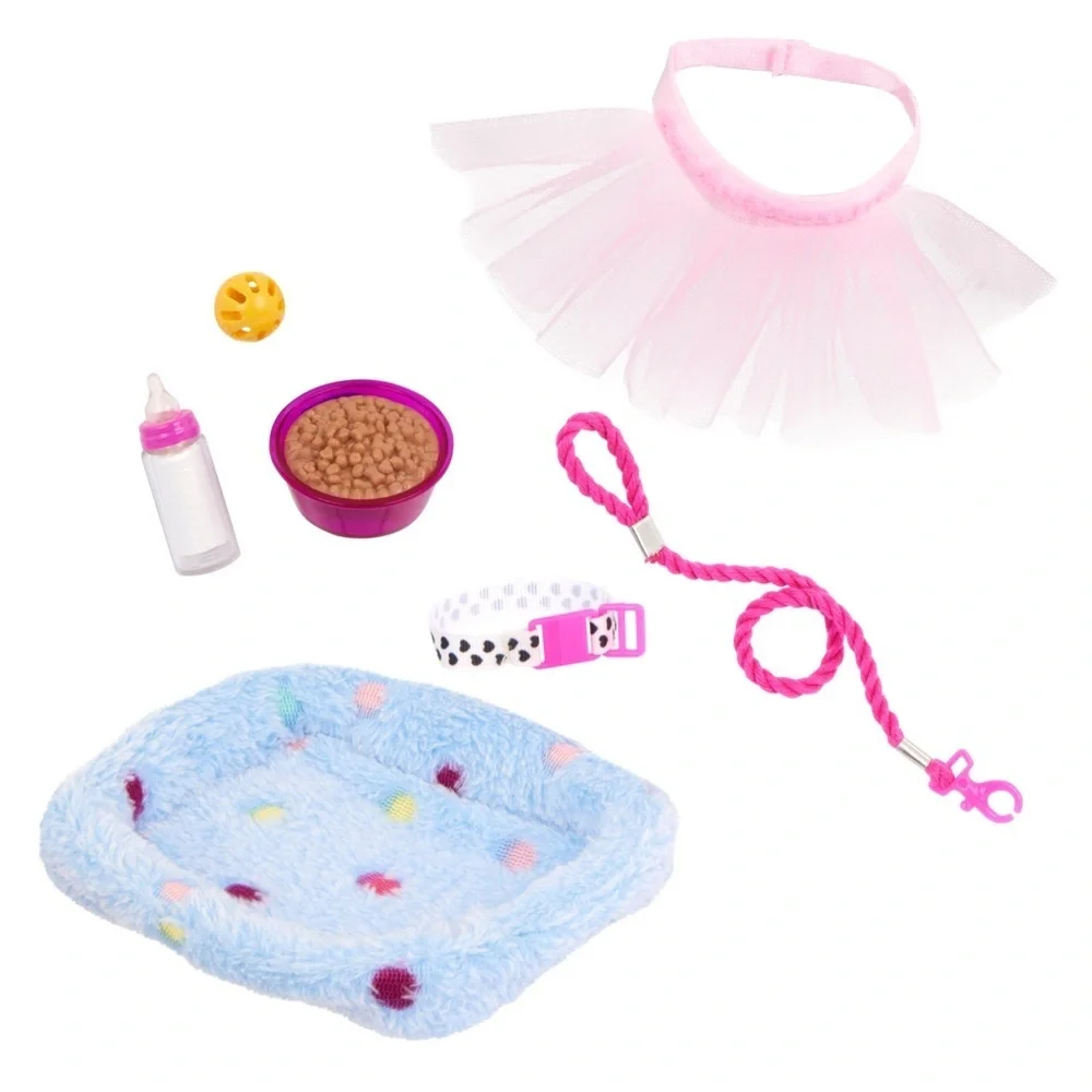 New Our Generation Doll & Pet Set Mindy & Pepper 18” doll and plush kitten set